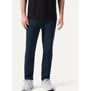 Public Rec 5-Pocket Pants Mens 38x32 Navy Blue Straight Leg Stretch Performance